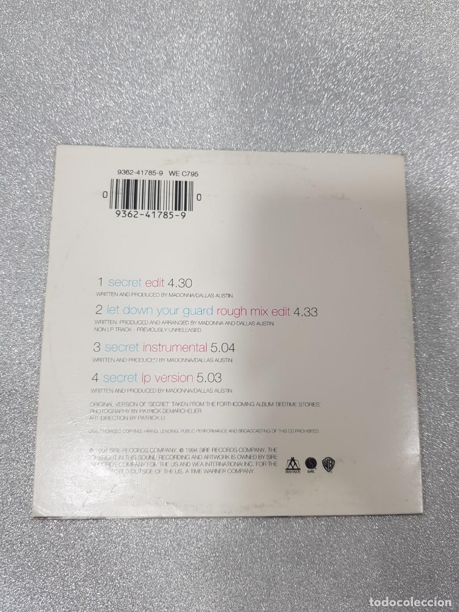 CDs de m&uacute;sica: CD MADONNA SECRET - Foto 2