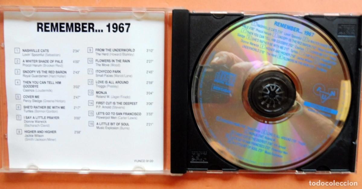 CDs de m&uacute;sica: CD - Remember... 1967 - Fun &ndash; FUNCD 9120 - CD, Compilation - ORIGINAL HITS - Foto 2