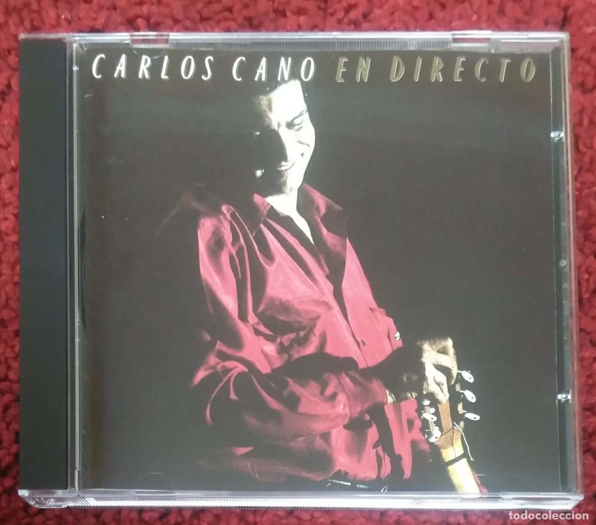 CDs de m&uacute;sica: CARLOS CANO (EN DIRECTO) CD 1990 - Foto 1