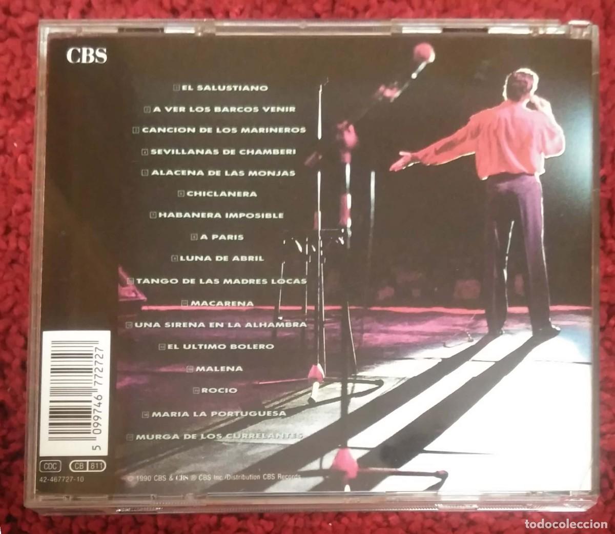 CDs de m&uacute;sica: CARLOS CANO (EN DIRECTO) CD 1990 - Foto 2