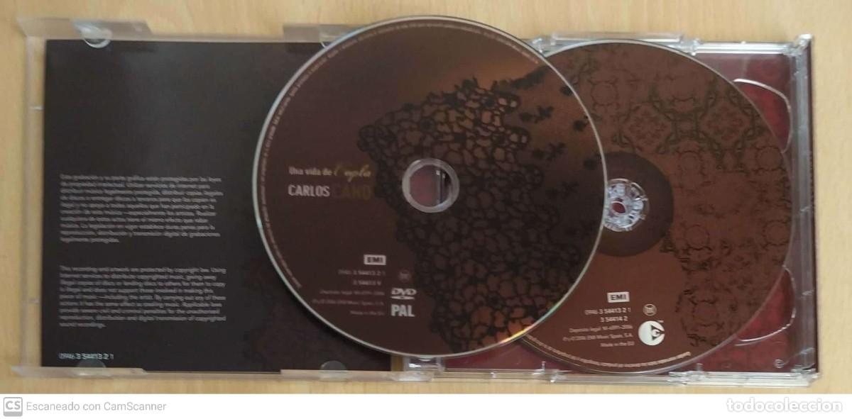 CDs de m&uacute;sica: CARLOS CANO (UNA VIDA DE COPLA) CD + DVD 2006 - Foto 3