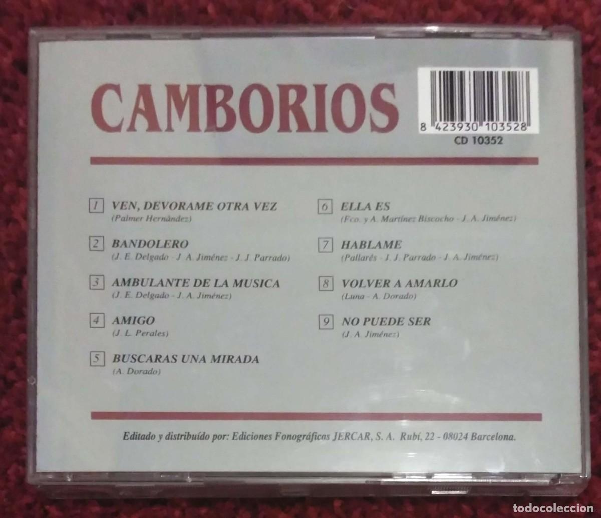 CDs de m&uacute;sica: CAMBORIOS (VEN, DEVORAME OTRA VEZ) CD 1993 - Foto 2