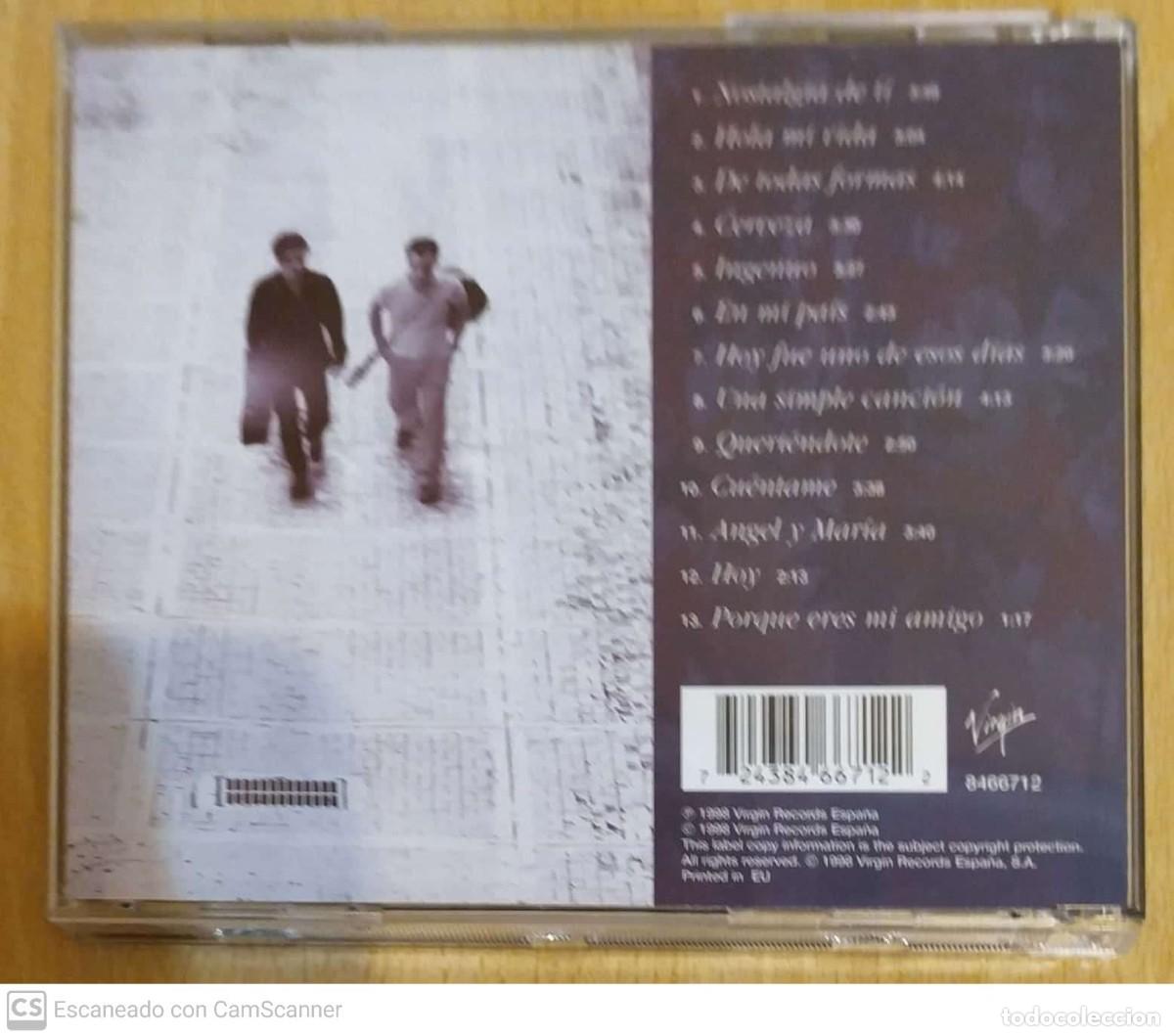 CDs de m&uacute;sica: AL ESTE DEL EDEN (AL ESTE DEL EDEN) CD 1998 AMARAL - Foto 2