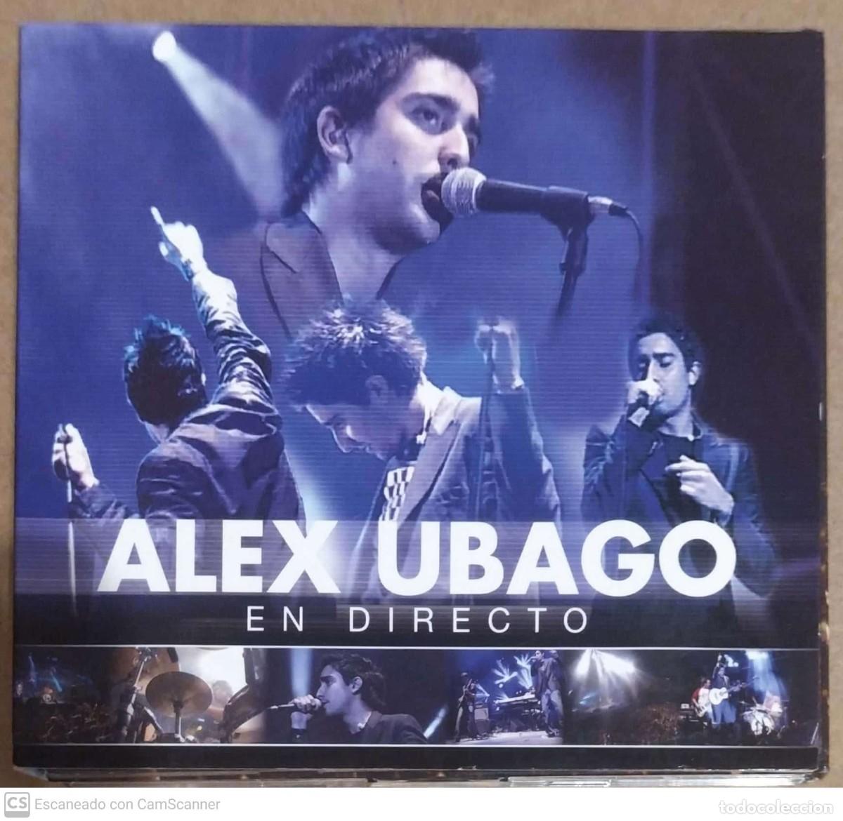 CDs de m&uacute;sica: ALEX UBAGO (EN DIRECTO) CD + DVD 2004 - Foto 1
