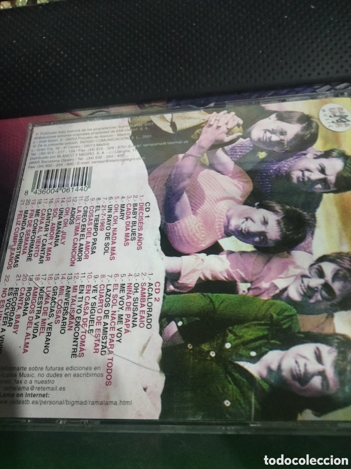 CDs de m&uacute;sica: Los diablos 2 cd -------22 - Foto 2