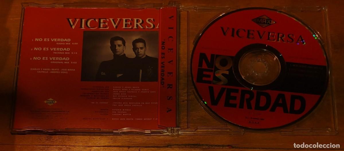 CDs de m&uacute;sica: Viceversa &lrm;&ndash; No Es Verdad - Foto 2