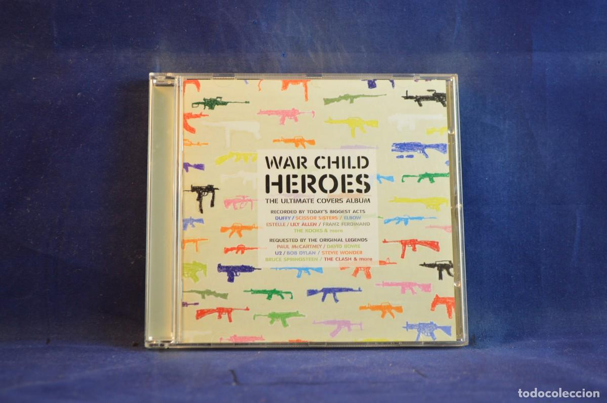 CDs de m&uacute;sica: VARIOUS &ndash; WAR CHILD HEROES - CD - Foto 1