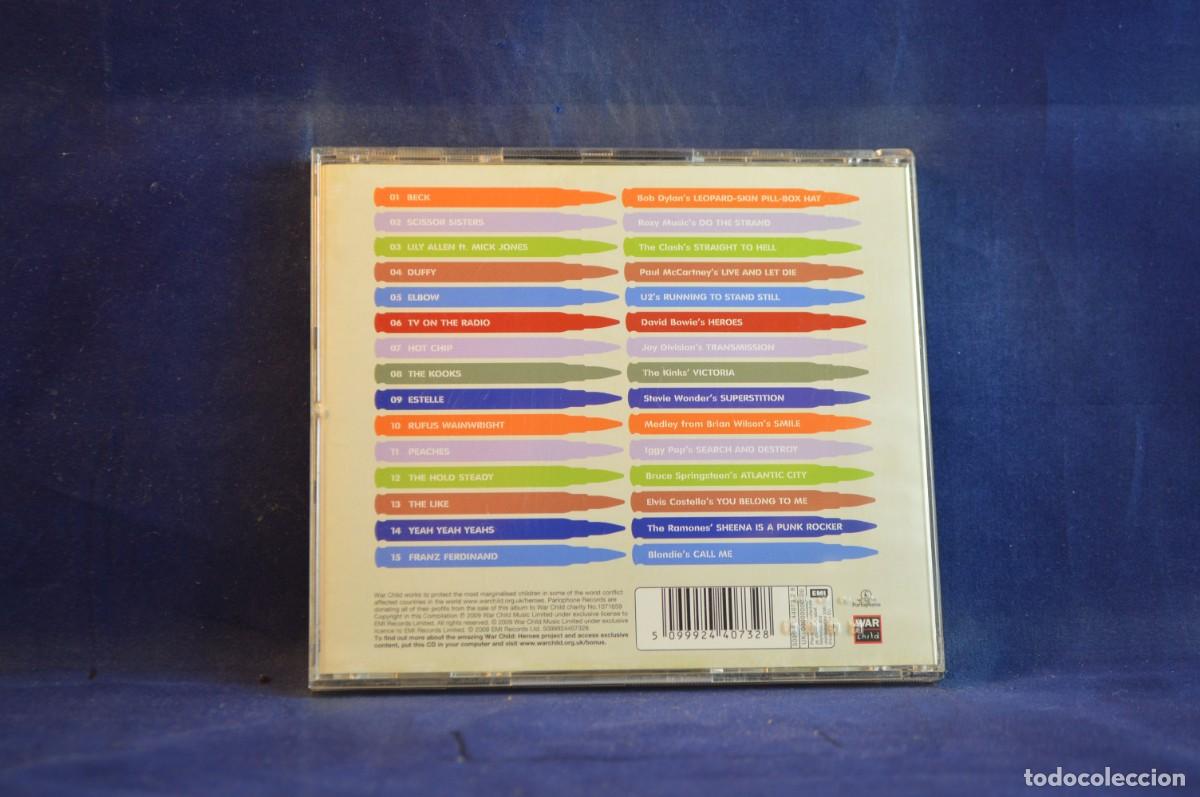 CDs de m&uacute;sica: VARIOUS &ndash; WAR CHILD HEROES - CD - Foto 2