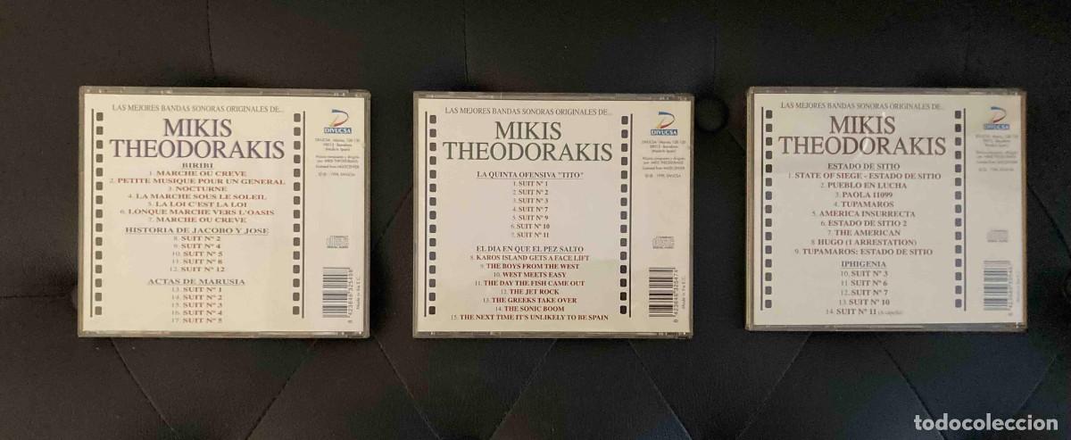 CDs de m&uacute;sica: 5 CDS. Mikis Theodorakis - Foto 2