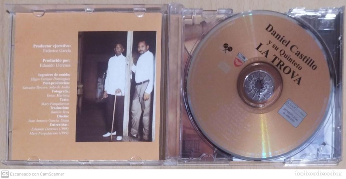 CDs de m&uacute;sica: DANIEL CASTILLO Y SU QUINTETO (LA TROVA) CD 2000 MEXICO - Foto 3