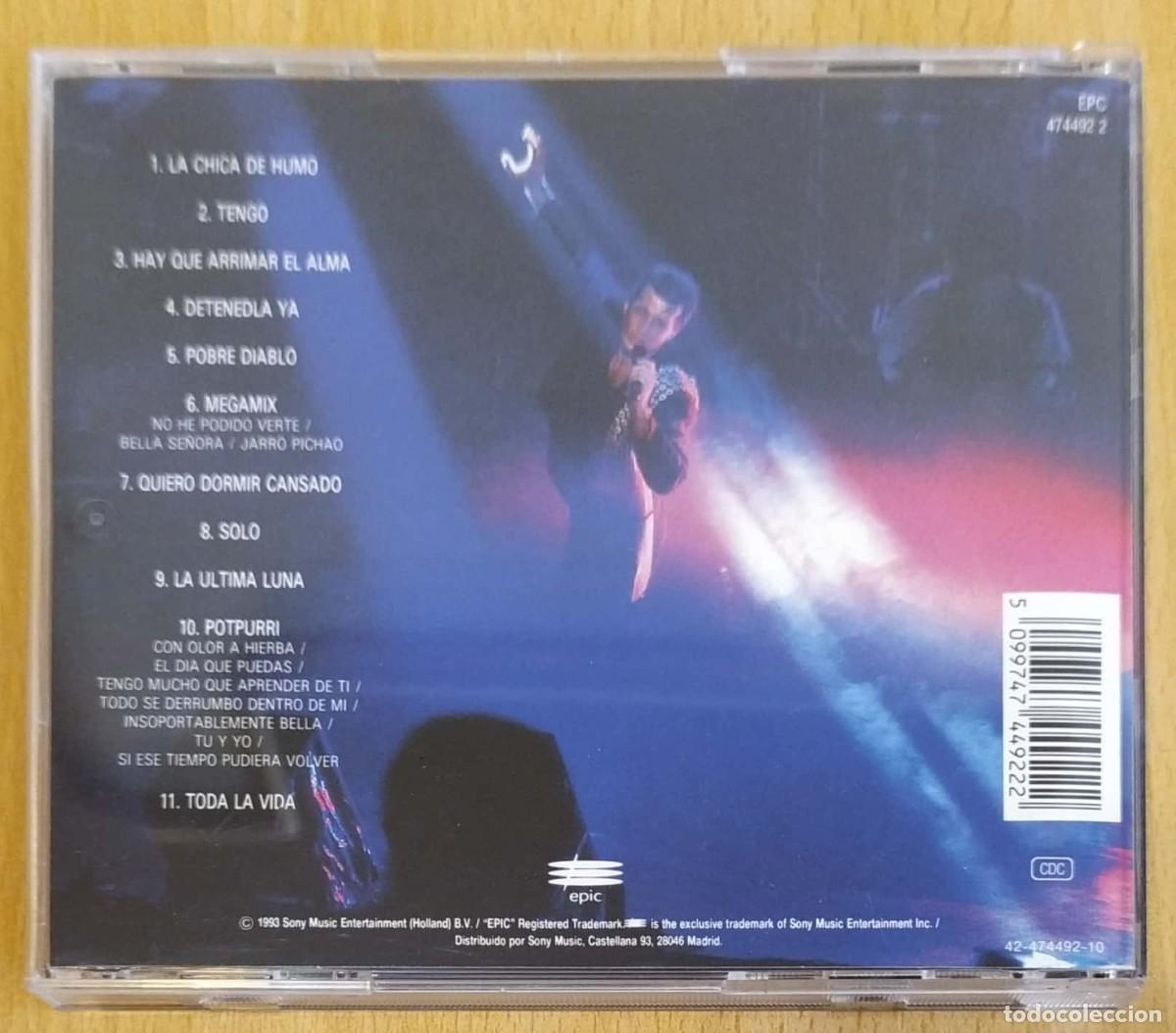 CDs de m&uacute;sica: EMMANUEL (EN GIRA) CD 1993 - Foto 2