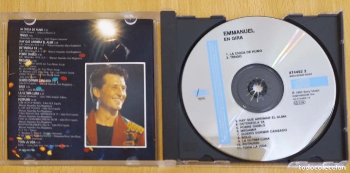 CDs de m&uacute;sica: EMMANUEL (EN GIRA) CD 1993 - Foto 3