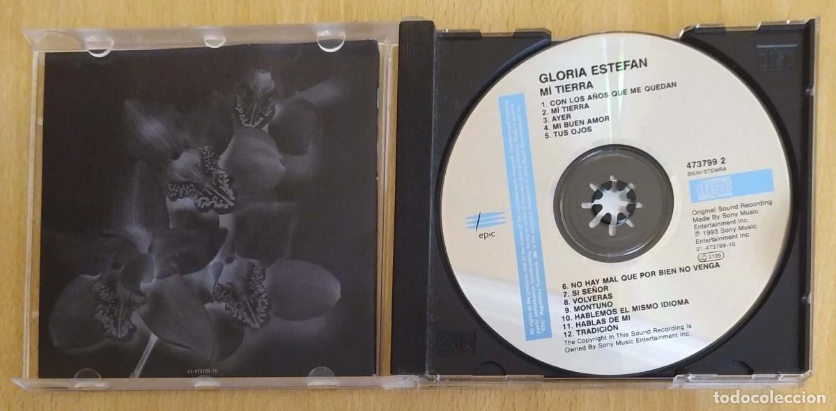 CDs de m&uacute;sica: GLORIA ESTEFAN (MI TIERRA) CD 1993 - Foto 3
