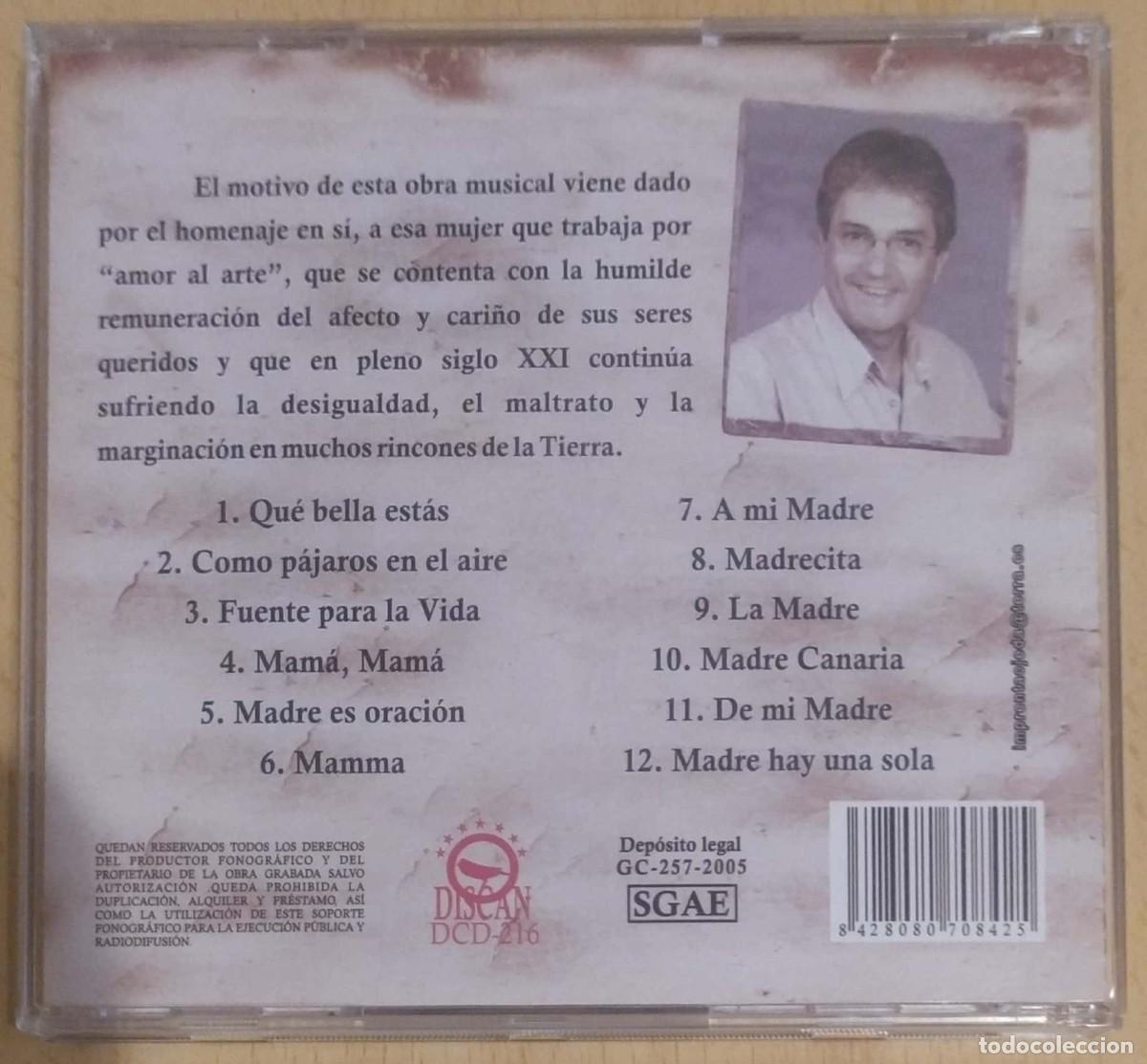 CDs de m&uacute;sica: HERIBERTO ZERPA (MADRE) CD 2008 - Foto 2