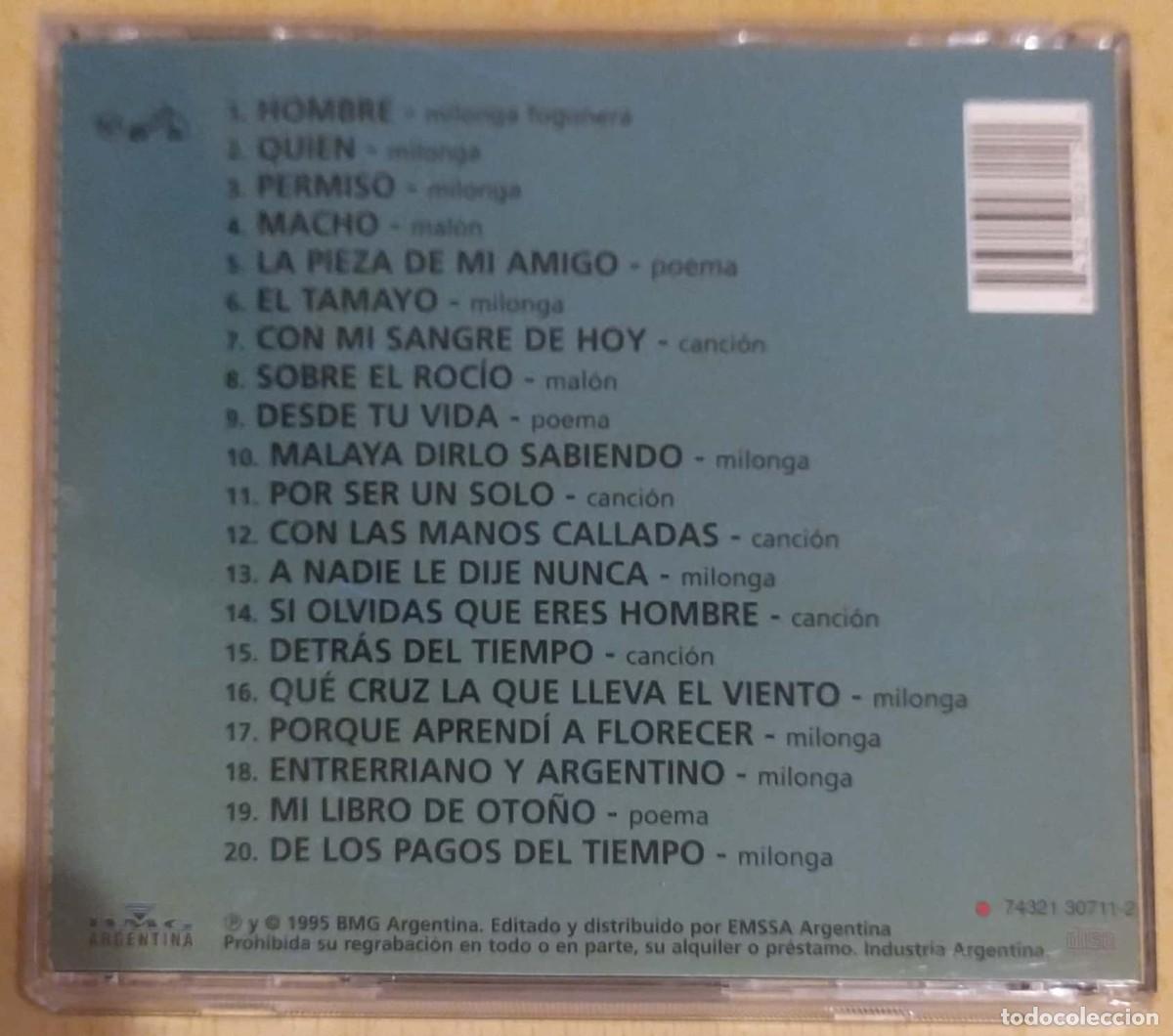 CDs de m&uacute;sica: JOSE LARRALDE (SERIE 20 EXITOS) CD 1995 ARGENTINA - Foto 2