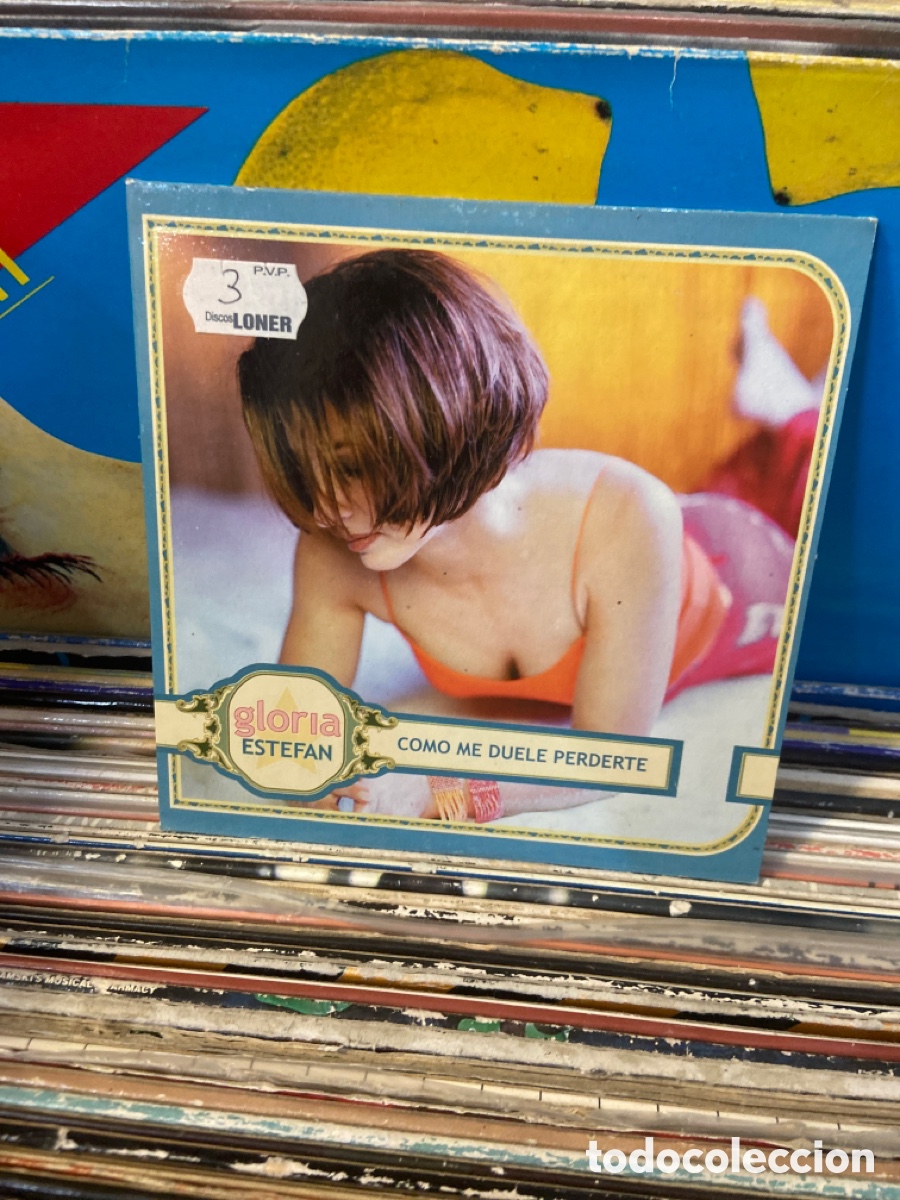CDs de m&uacute;sica: Gloria estefan como me duele perderte cd single - Foto 1