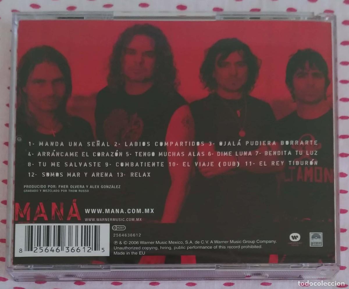CDs de m&uacute;sica: MANA (AMAR ES COMBATIR) CD 2006 - Foto 2