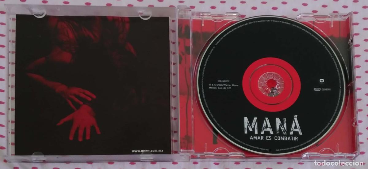 CDs de m&uacute;sica: MANA (AMAR ES COMBATIR) CD 2006 - Foto 3