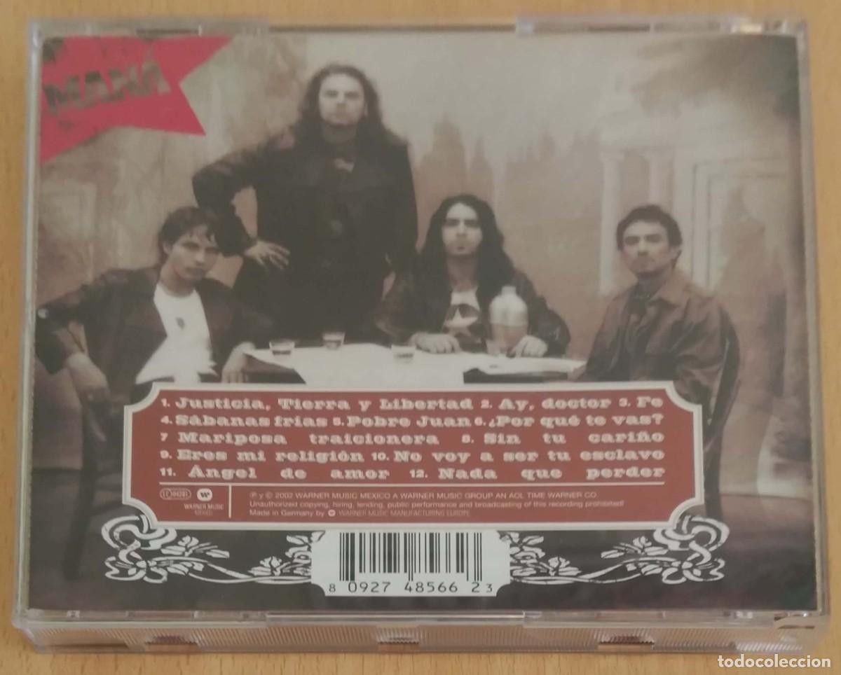 CDs de m&uacute;sica: MANA (REVOLUCION DE AMOR) CD 2002 - Foto 2