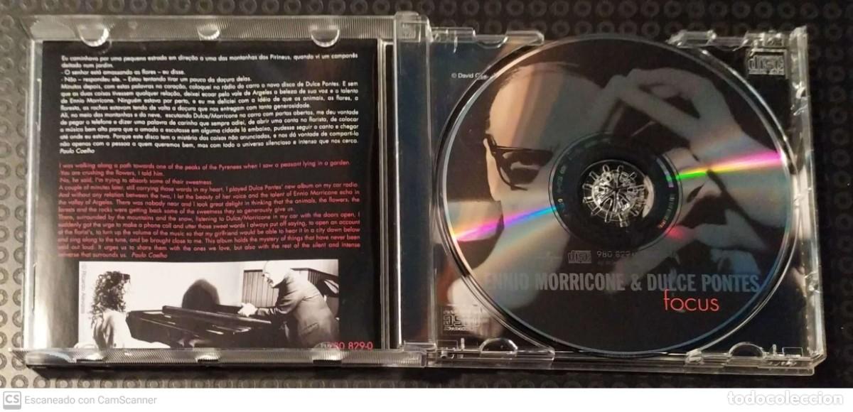 CDs de m&uacute;sica: ENNIO MORRICONE & DULCE PONTES (FOCUS) CD 2003 - Foto 3