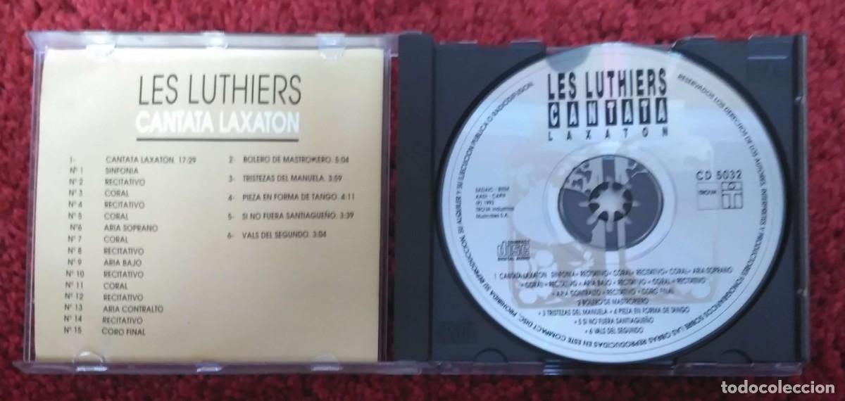 CDs de m&uacute;sica: LES LUTHIERS (CANTATA LAXATON) CD 1993 - Foto 3