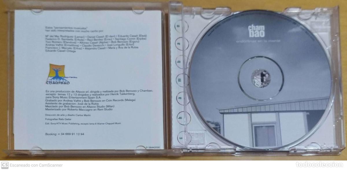 CDs de m&uacute;sica: CHAMBAO (ENDORFINAS EN LA MENTE) CD 2003 - Foto 3