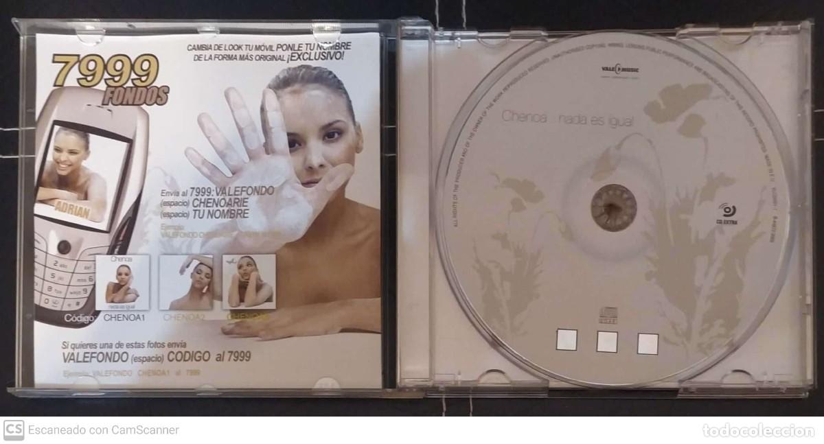 CDs de m&uacute;sica: CHENOA (NADA ES IGUAL) CD 2005 - Foto 3
