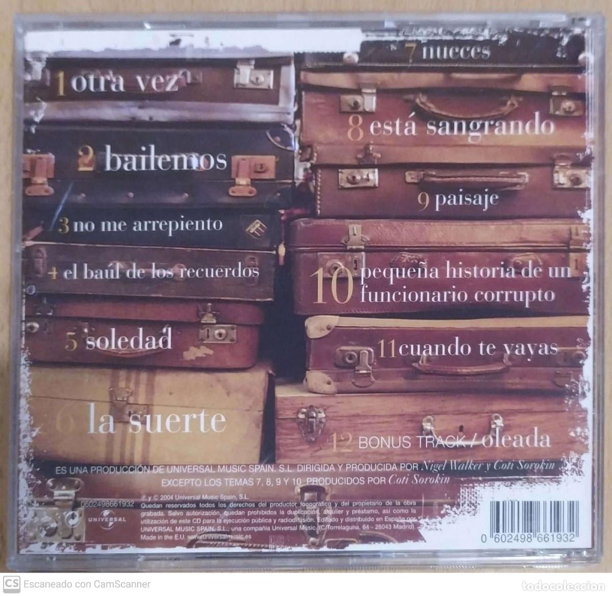 CDs de m&uacute;sica: COTI (CANCIONES PARA LLEVAR) CD 2004 - Foto 2