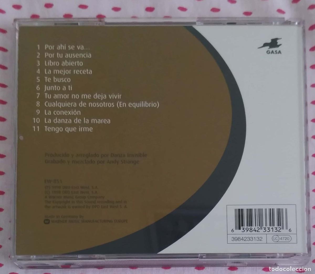 CDs de m&uacute;sica: DANZA INVISIBLE (EN EQUILIBRIO) CD 1998 - Foto 2