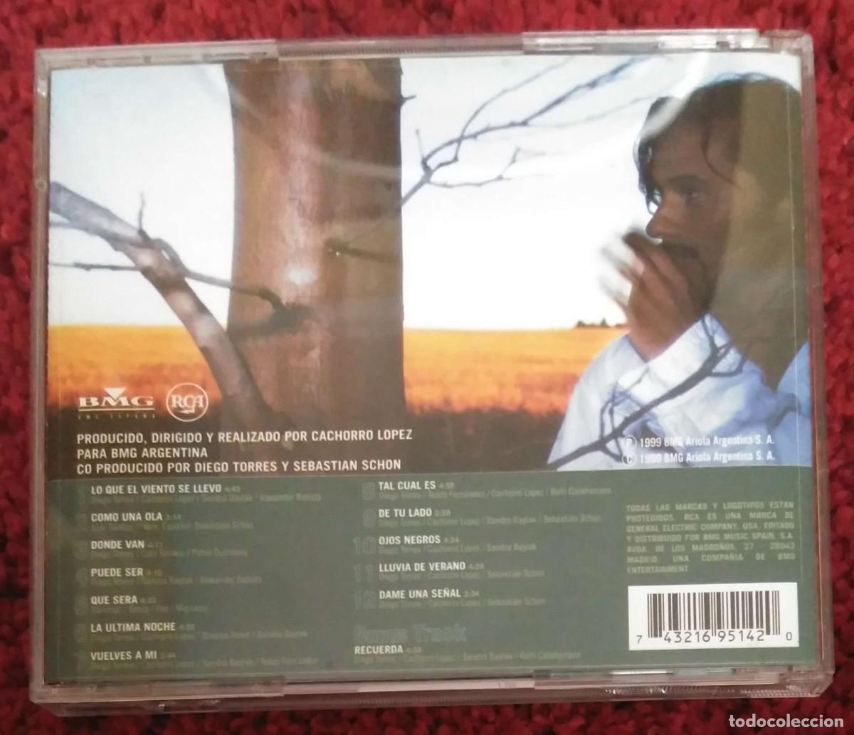 CDs de m&uacute;sica: DIEGO TORRES (TAL CUAL ES) CD 1999 - Foto 2