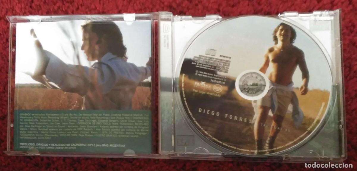 CDs de m&uacute;sica: DIEGO TORRES (TAL CUAL ES) CD 1999 - Foto 3