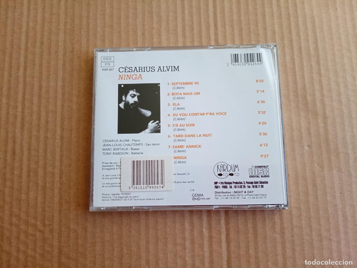 CDs de m&uacute;sica: CESARIUS ALVIM - NINGA CD 1994 JAZZ - Foto 3