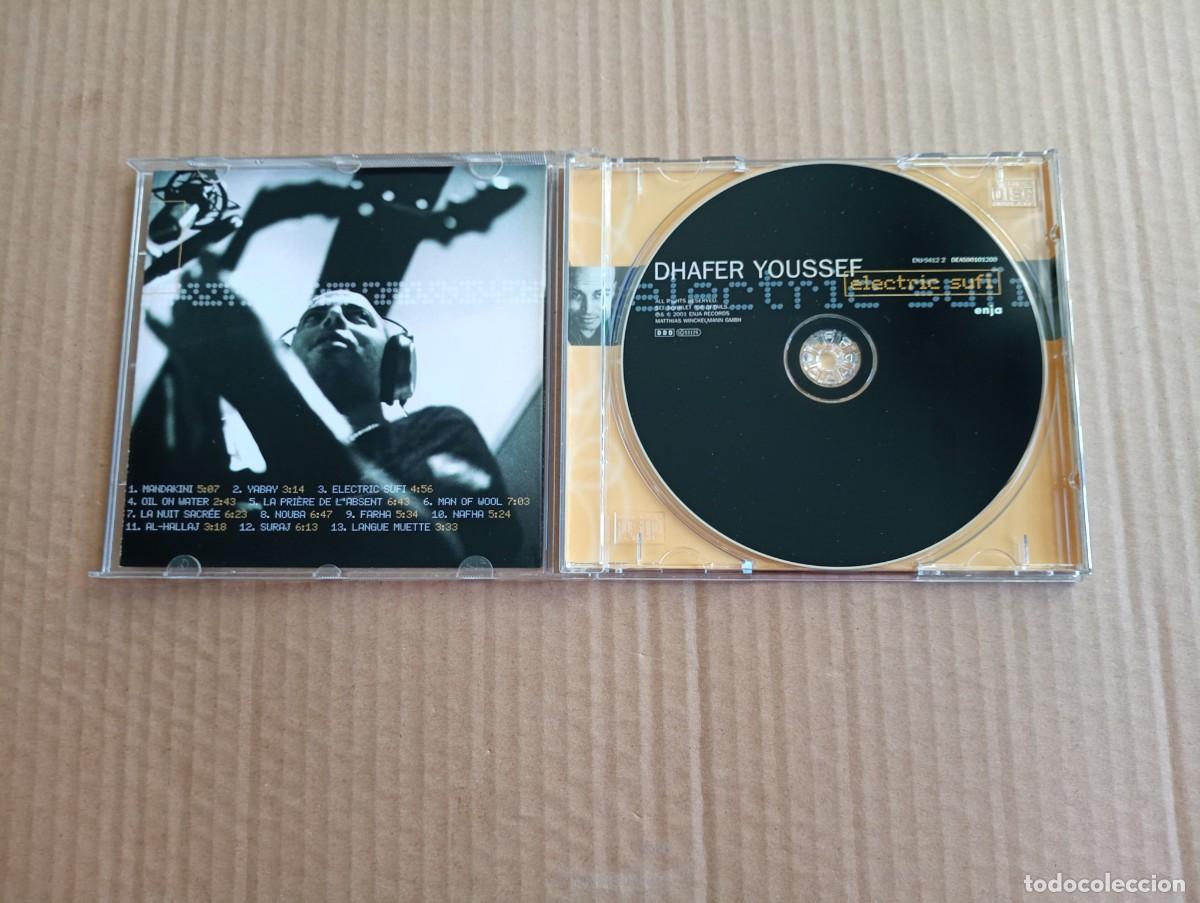 CDs de m&uacute;sica: DHAFER YOUSSEF - ELETRIC SUFI CD 2001 - Foto 2