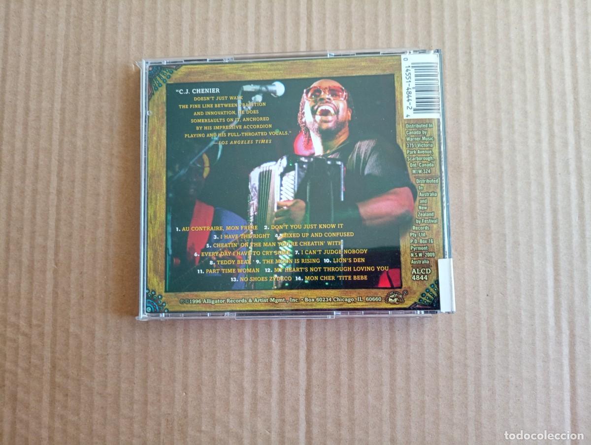 CDs de m&uacute;sica: C.J. CHENIER - THE BIG SQUEEZE CD 1996 BLUES - Foto 3