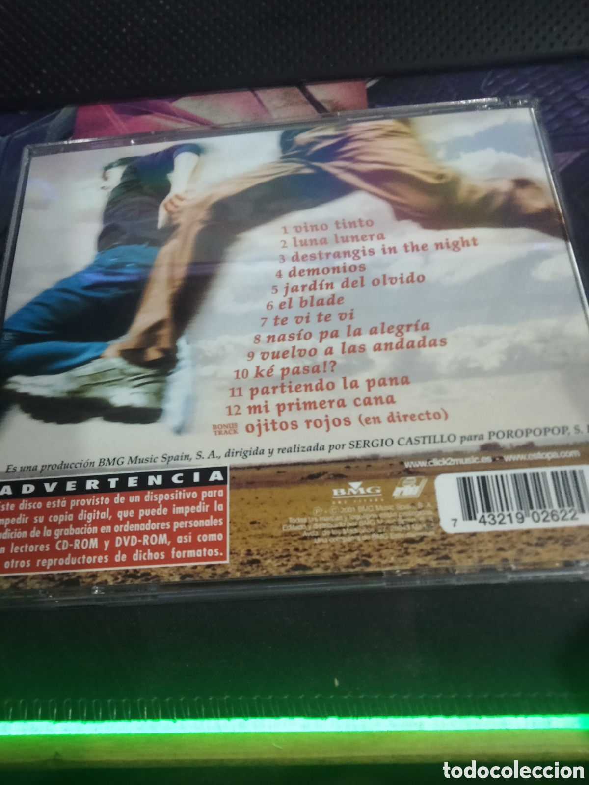 CDs de m&uacute;sica: CD Estopa destrangis -2 - Foto 2