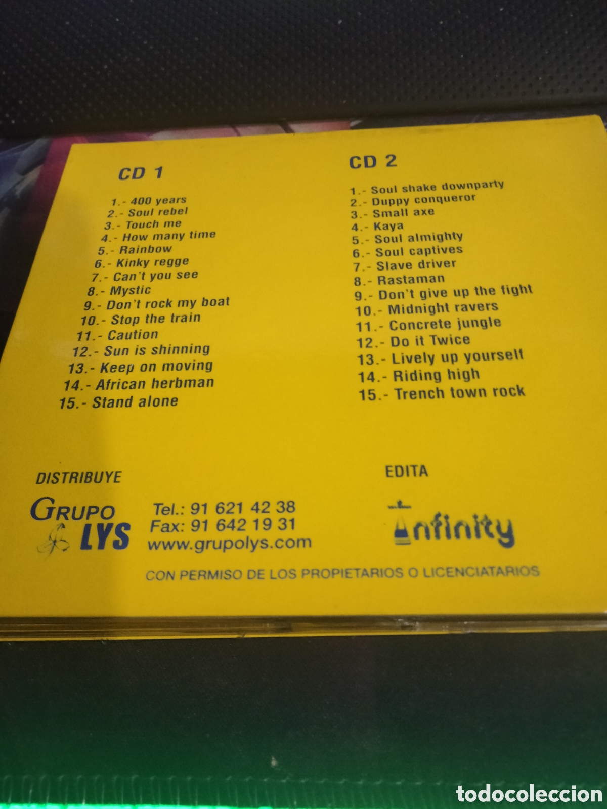 CDs de m&uacute;sica: CD Bob Marley exitos -34 - Foto 2