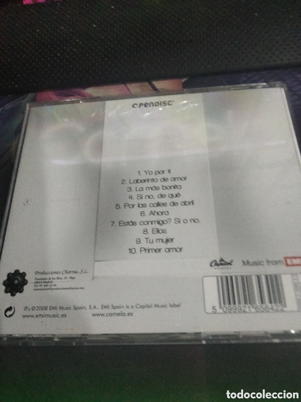 CDs de m&uacute;sica: Camela laberinto de amor -22 - Foto 2