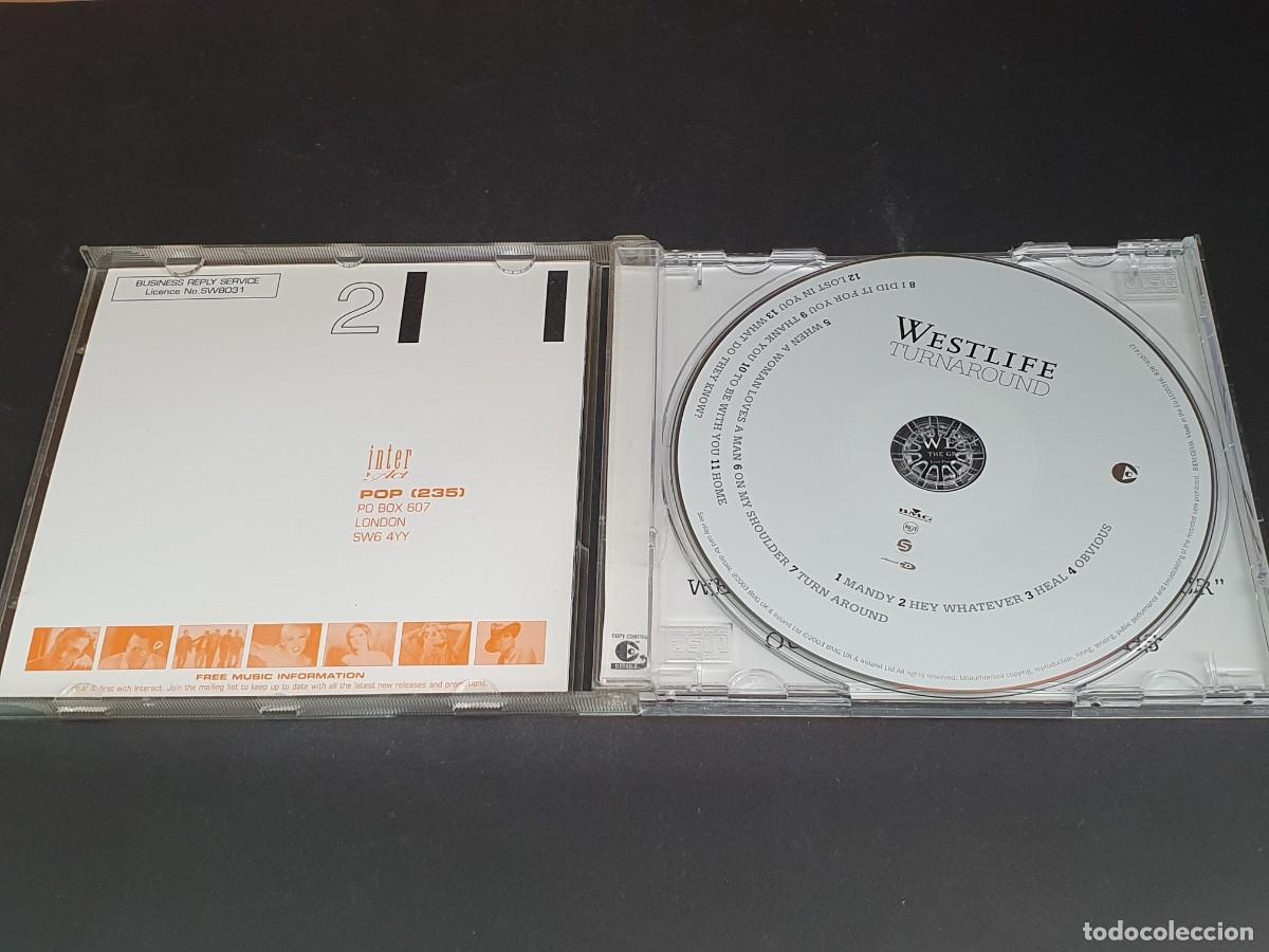CDs de m&uacute;sica: CD WESTLIFE - TURNAROUND - Foto 2