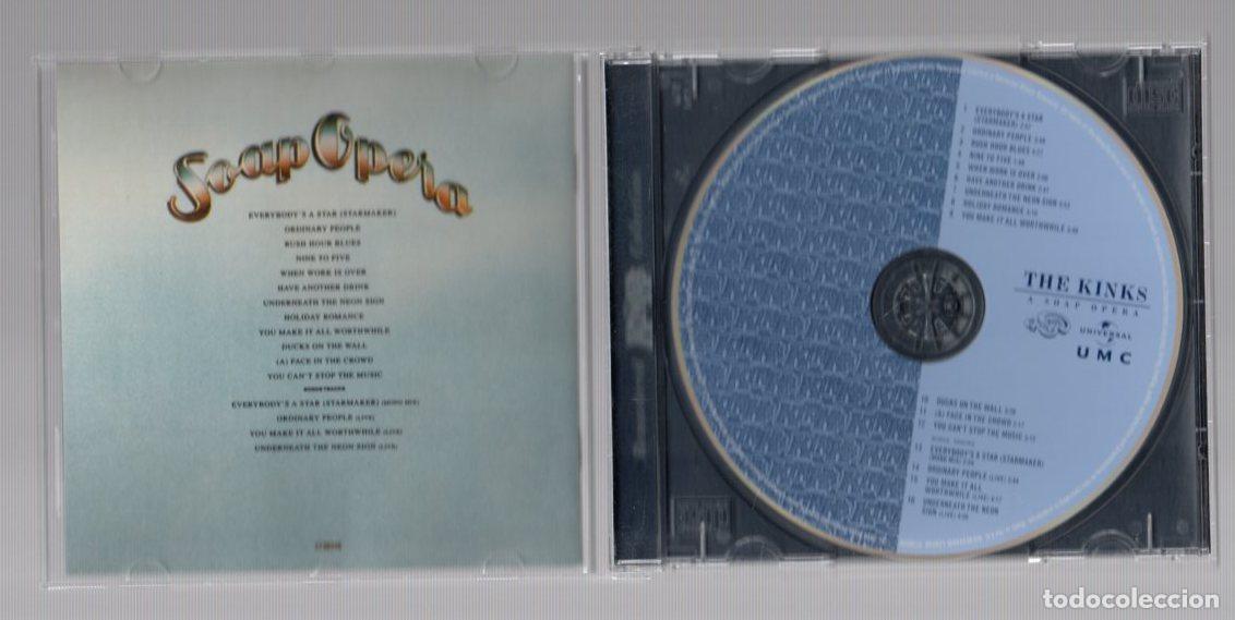 CDs de m&uacute;sica: CD THE KINKS A SOAP OPERA. SANCTUARY RECORDS 2010 - Foto 2