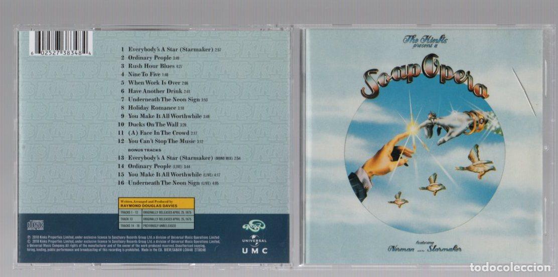 CDs de m&uacute;sica: CD THE KINKS A SOAP OPERA. SANCTUARY RECORDS 2010 - Foto 1