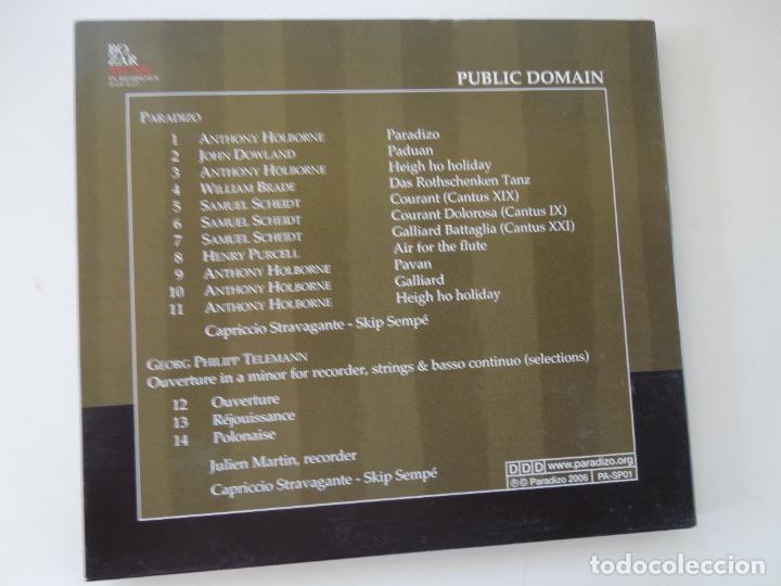 CDs de m&uacute;sica: PUBLIC DOMAIN -SKIP SEMP&Eacute; - CAPRICCIO STRAVAGANTE - CD - Foto 4