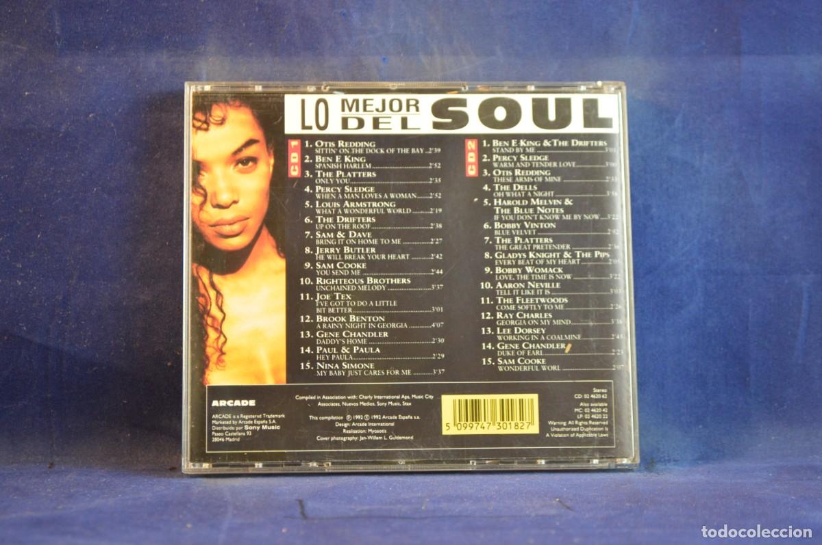 CDs de m&uacute;sica: VARIOUS &ndash; LO MEJOR DEL SOUL - CD - Foto 2