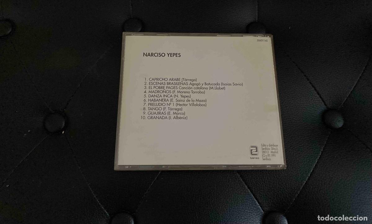 CDs de m&uacute;sica: CD. Narciso Yepes. Narciso Yepes - Foto 2