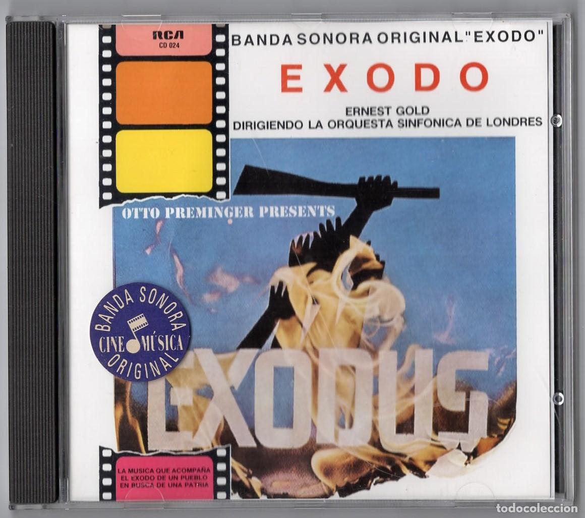 CDs de m&uacute;sica: CD - EXODUS - EXODO - BANDA SONORA ORIGINAL - BSO - Foto 1