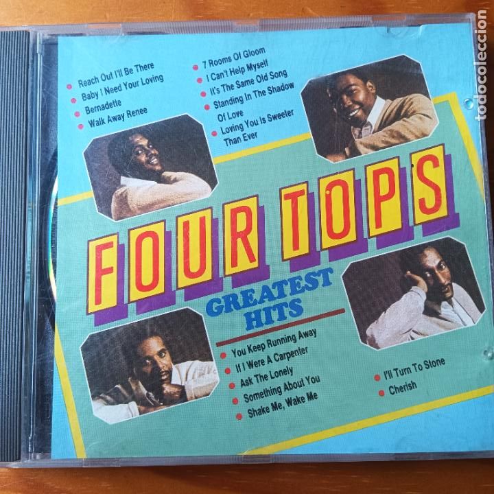 CDs de m&uacute;sica: FOUR TOPS, GREATEST HITS. CD - Foto 1