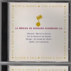 CDs de Música: 2 CD - LA MUSICA DE BERNARD HERRMANN 1 Y 2 - BANDA SONORA ORIGINAL - BSO