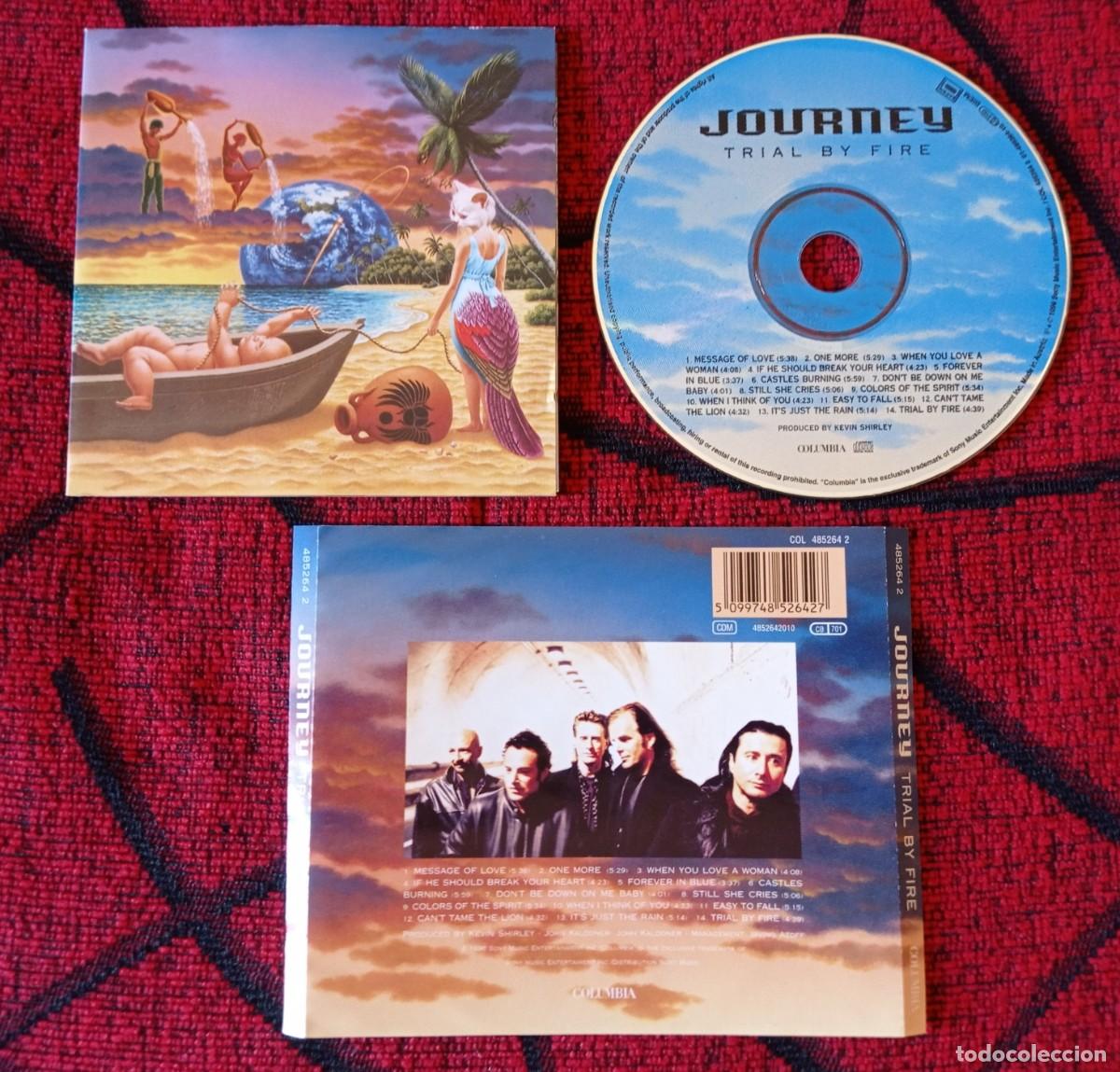 CDs de m&uacute;sica: JOURNEY ** Trial By Fire ** CD ORIGINAL 1996 AUSTRIA - Foto 1