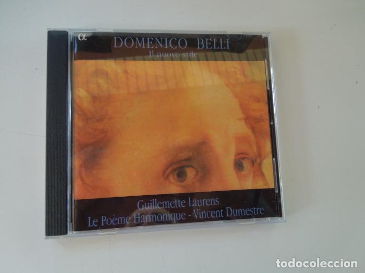 Music CDs: DOMENICO BELLI . IL NUOVO STILE - GUILLEMETTE LAURENS - VINCENT DUMESTRE - CD
