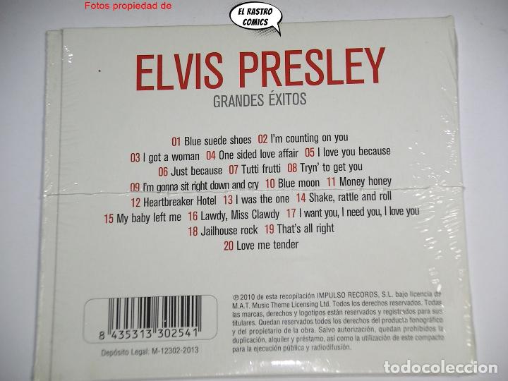 CDs de m&uacute;sica: Elvis Presley, Grandes &Eacute;xitos, CD precintado, 2013 - Foto 2