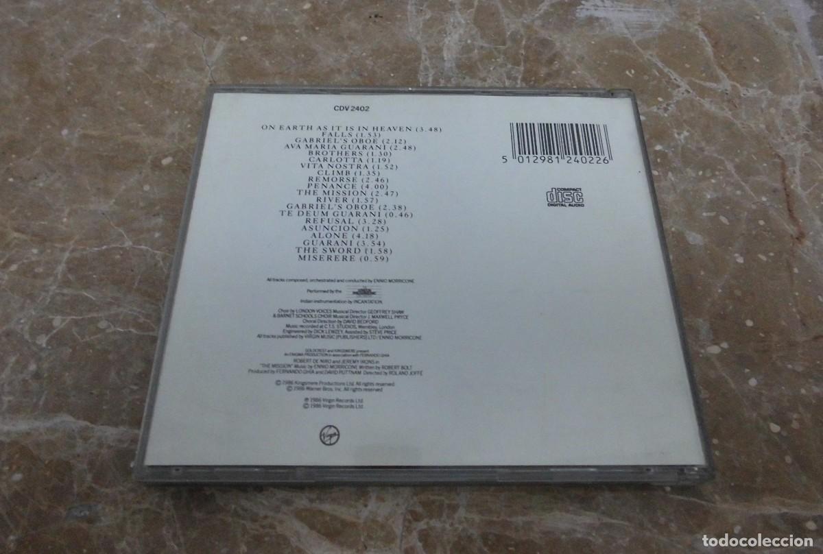 CDs de m&uacute;sica: CD BANDA SONORA - LA MISION - ENNIO MORRICONE - Foto 3